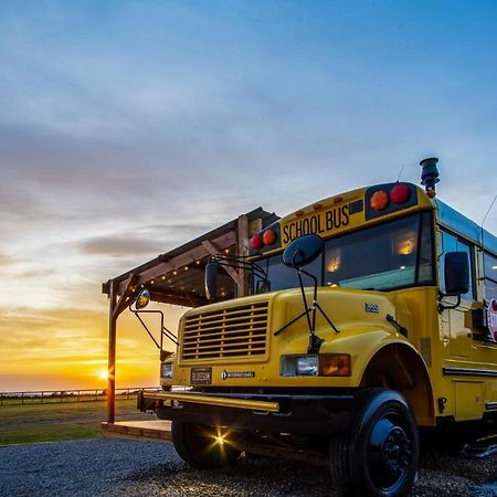 American School Bus - 1 Bedroom - Blossom Farm - Tiers Cross Johnston エクステリア 写真